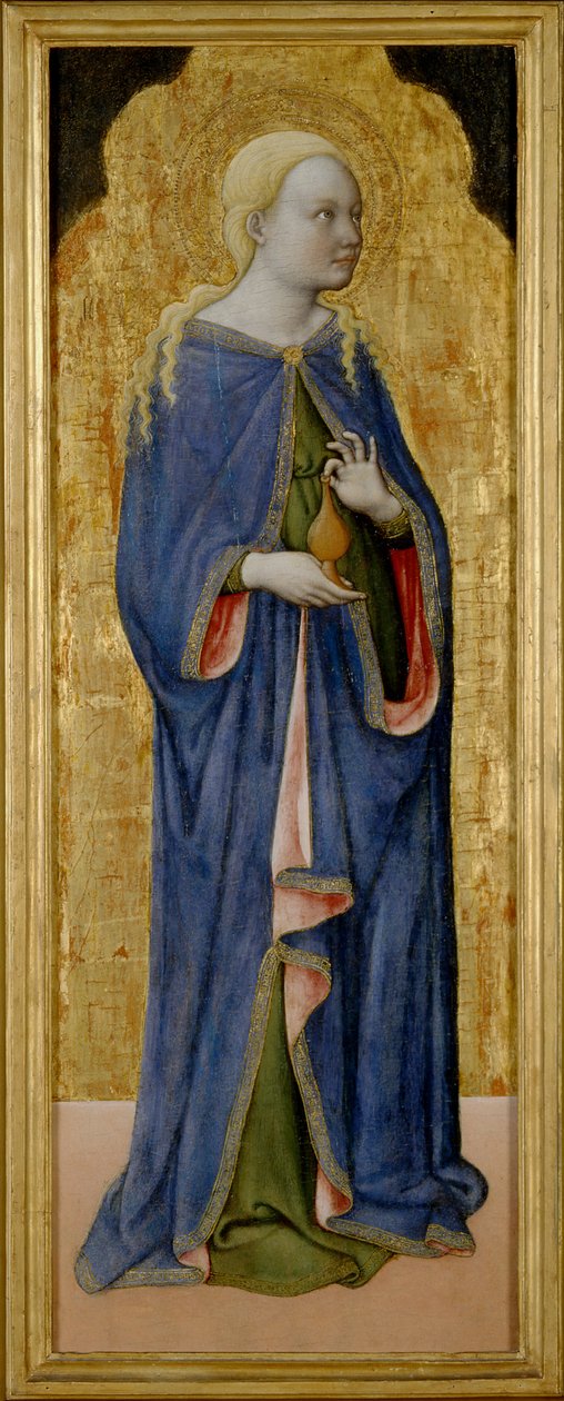 Magdalalı Aziz Meryem, 15. yüzyıl (panelde tempera) by Francesco de