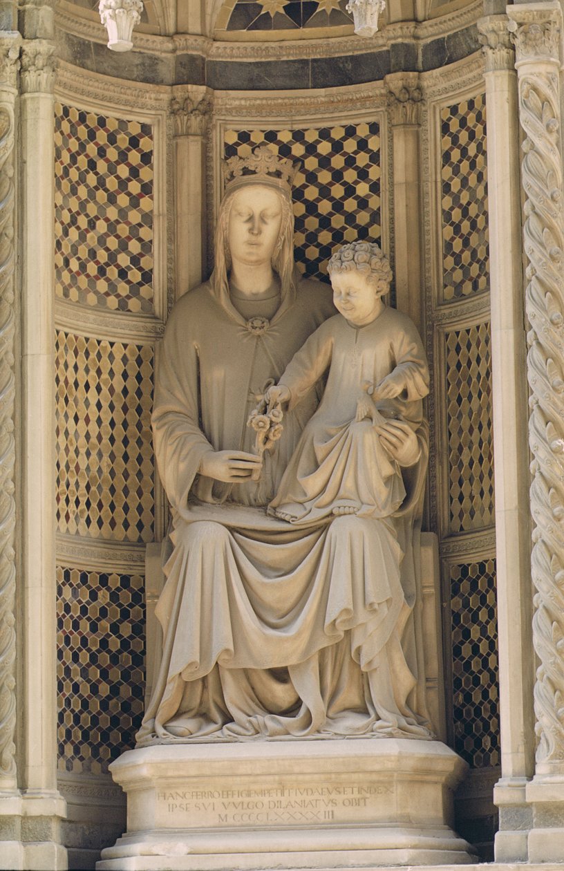 Gül Madonna, 1493 (mermer) by Francesco di Simone da Fiesole Ferrucci