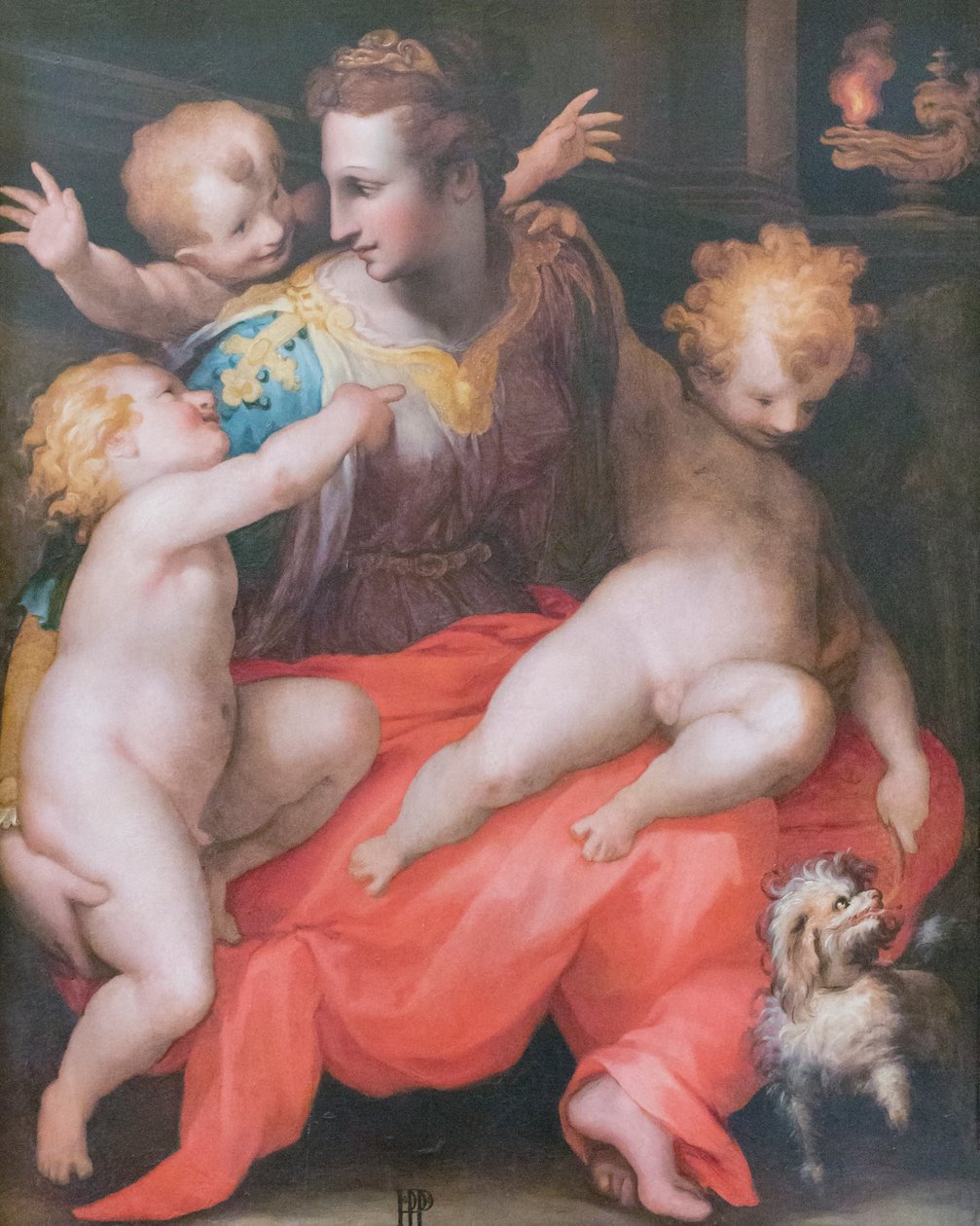alegorik figür by Francesco (1544 97) Morandini