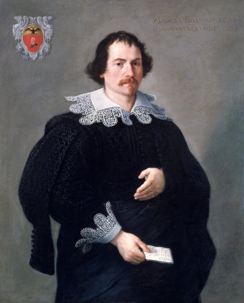 Andrea Calvi b.1590, 1636. by Francesco Albani