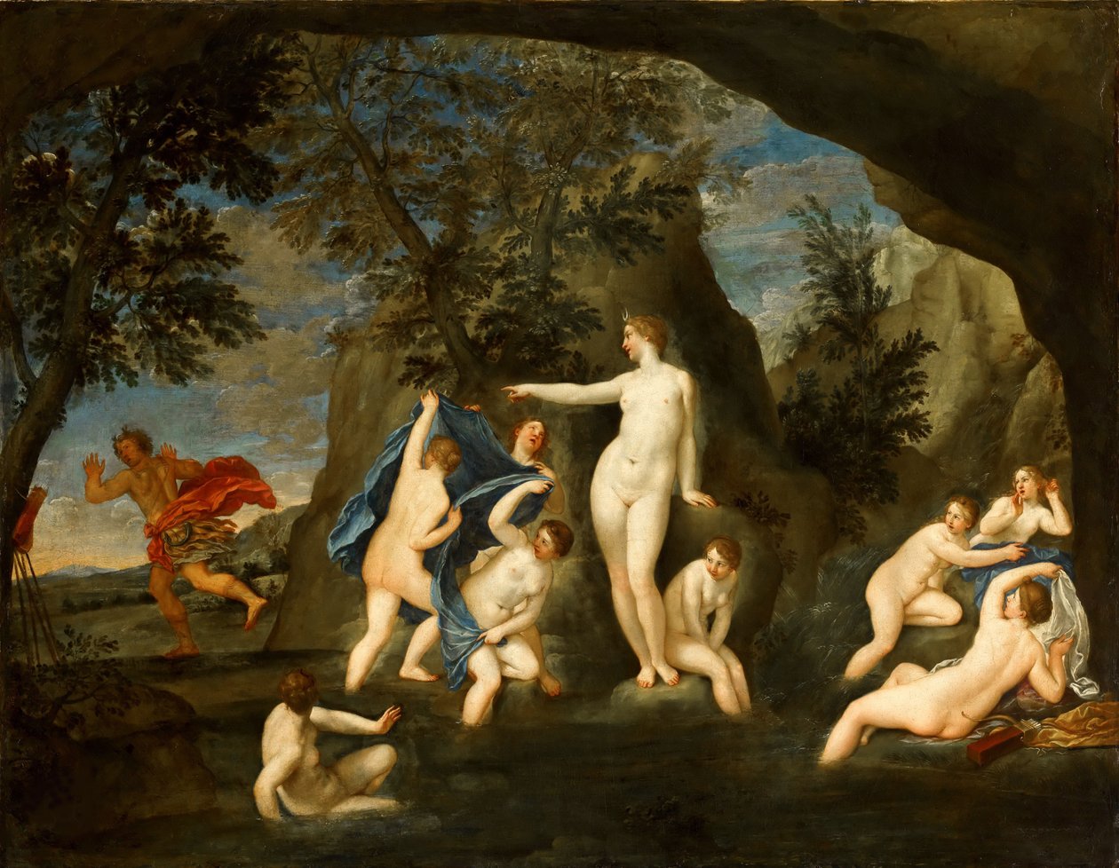 Diana ve Actaeon, c. 1640. by Francesco Albani