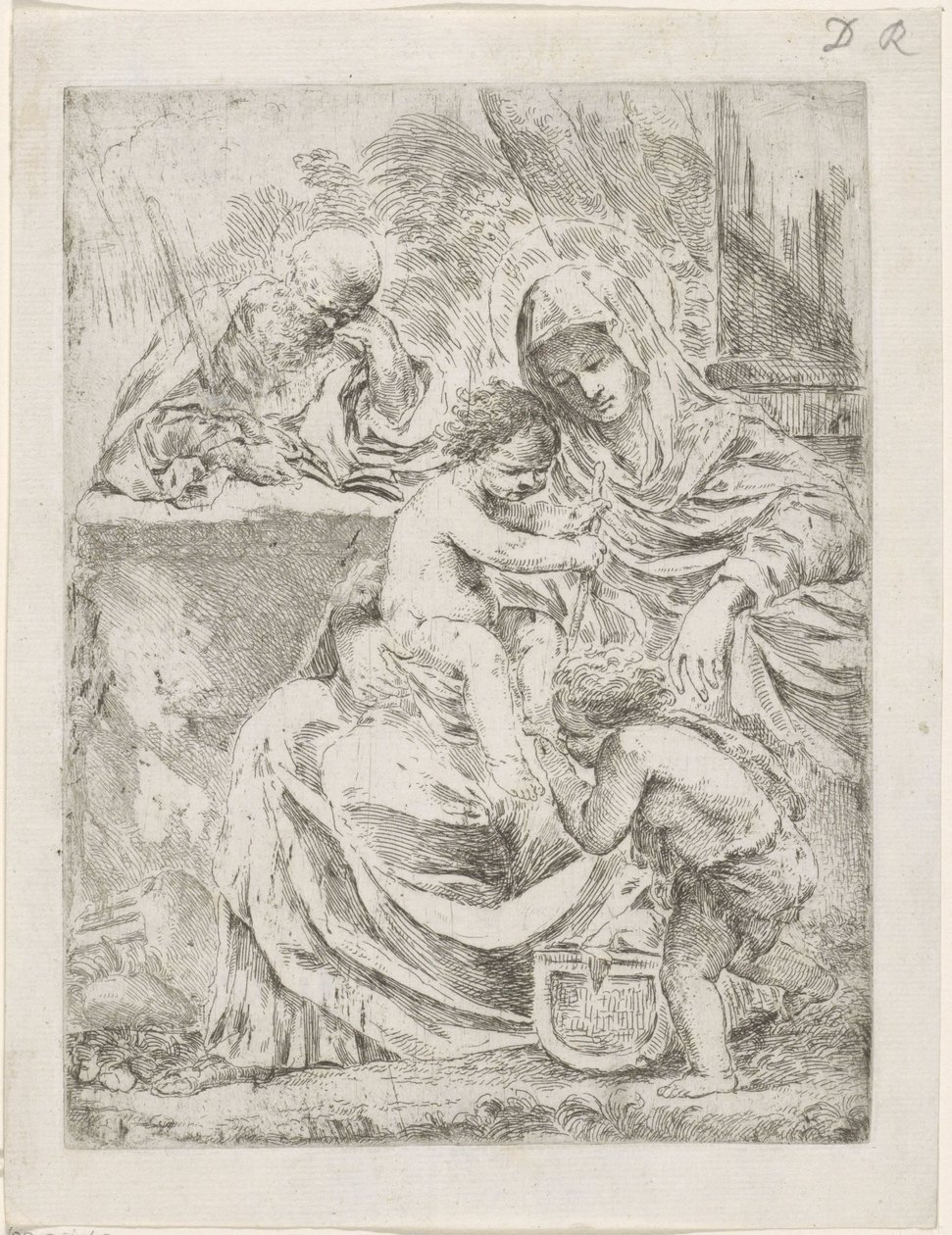 John ile Kutsal Aile by Francesco Amato