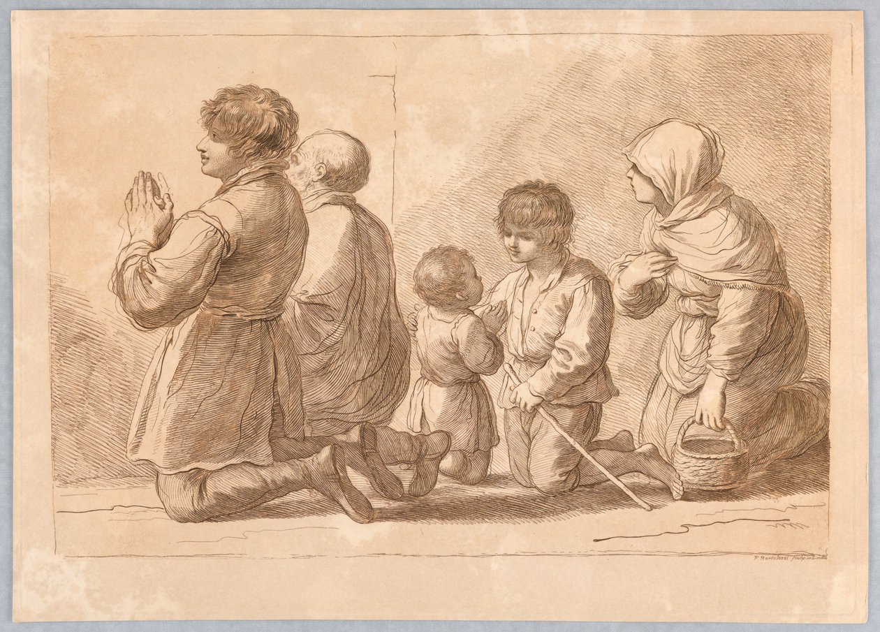 dua eden bir aile by Francesco Bartolozzi