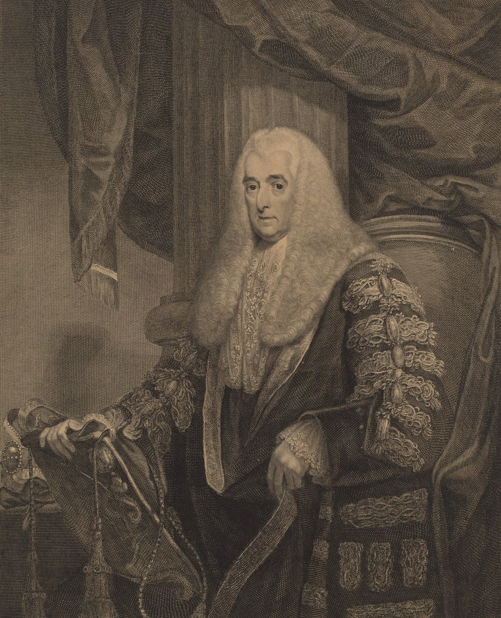 Alexander, Lord Loughborough, 1800. by Francesco Bartolozzi