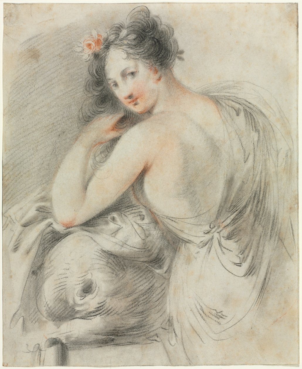 Bacchante. by Francesco Bartolozzi