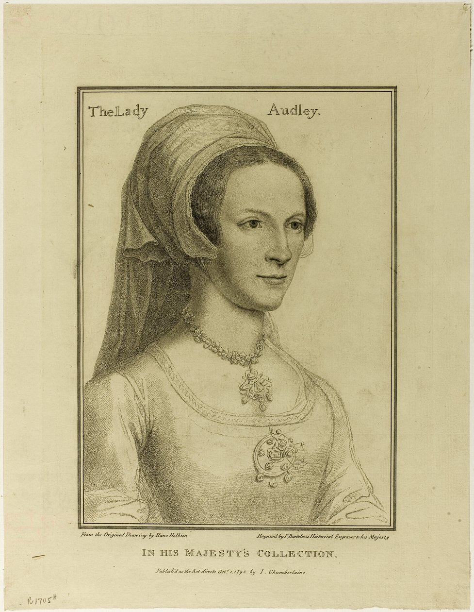 Leydi Audley by Francesco Bartolozzi