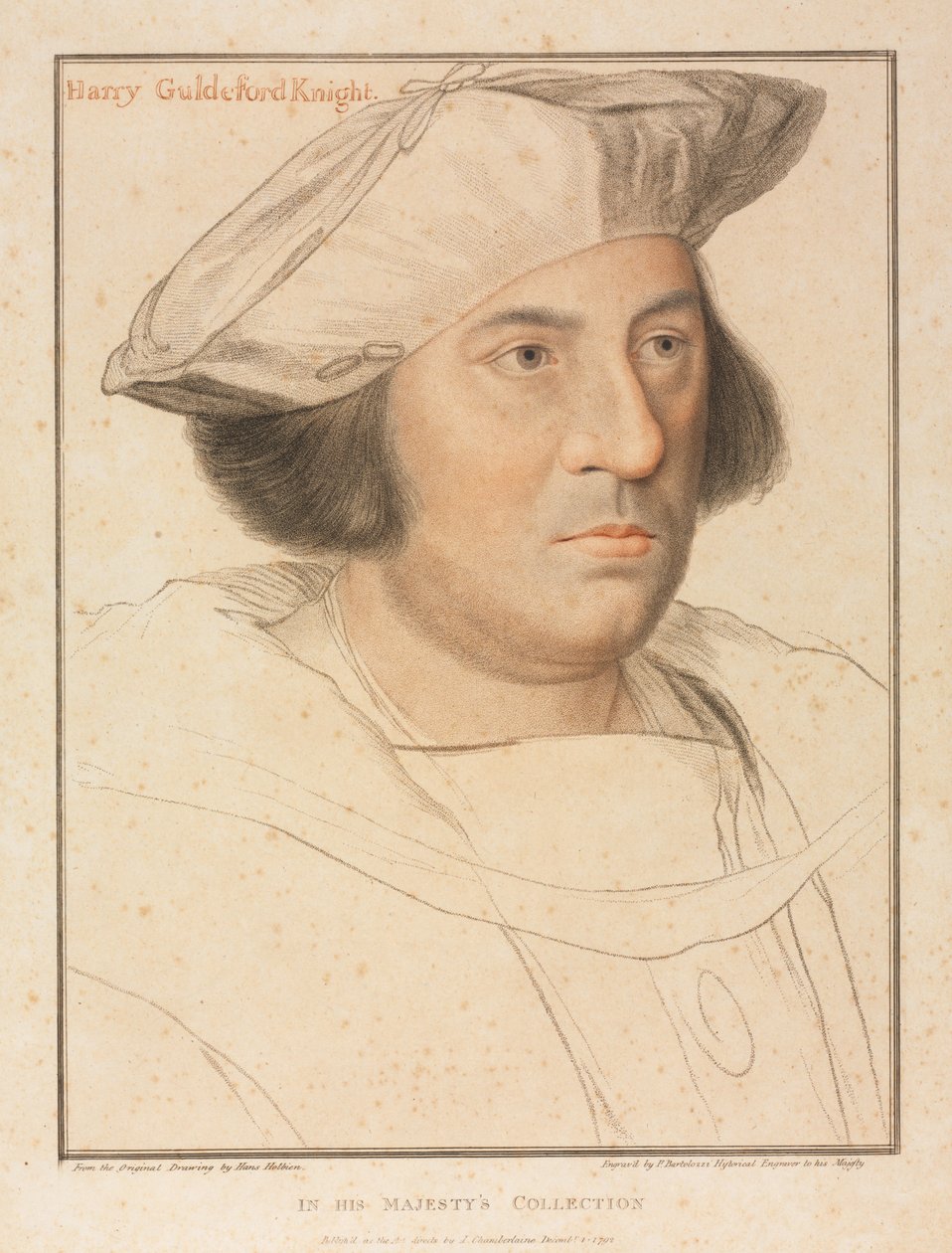 Sör Henhy Guldeford by Francesco Bartolozzi