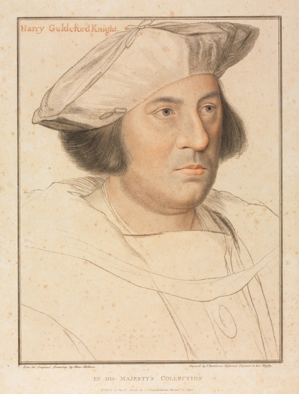 Sör Henhy Guldeford, 1792. by Francesco Bartolozzi