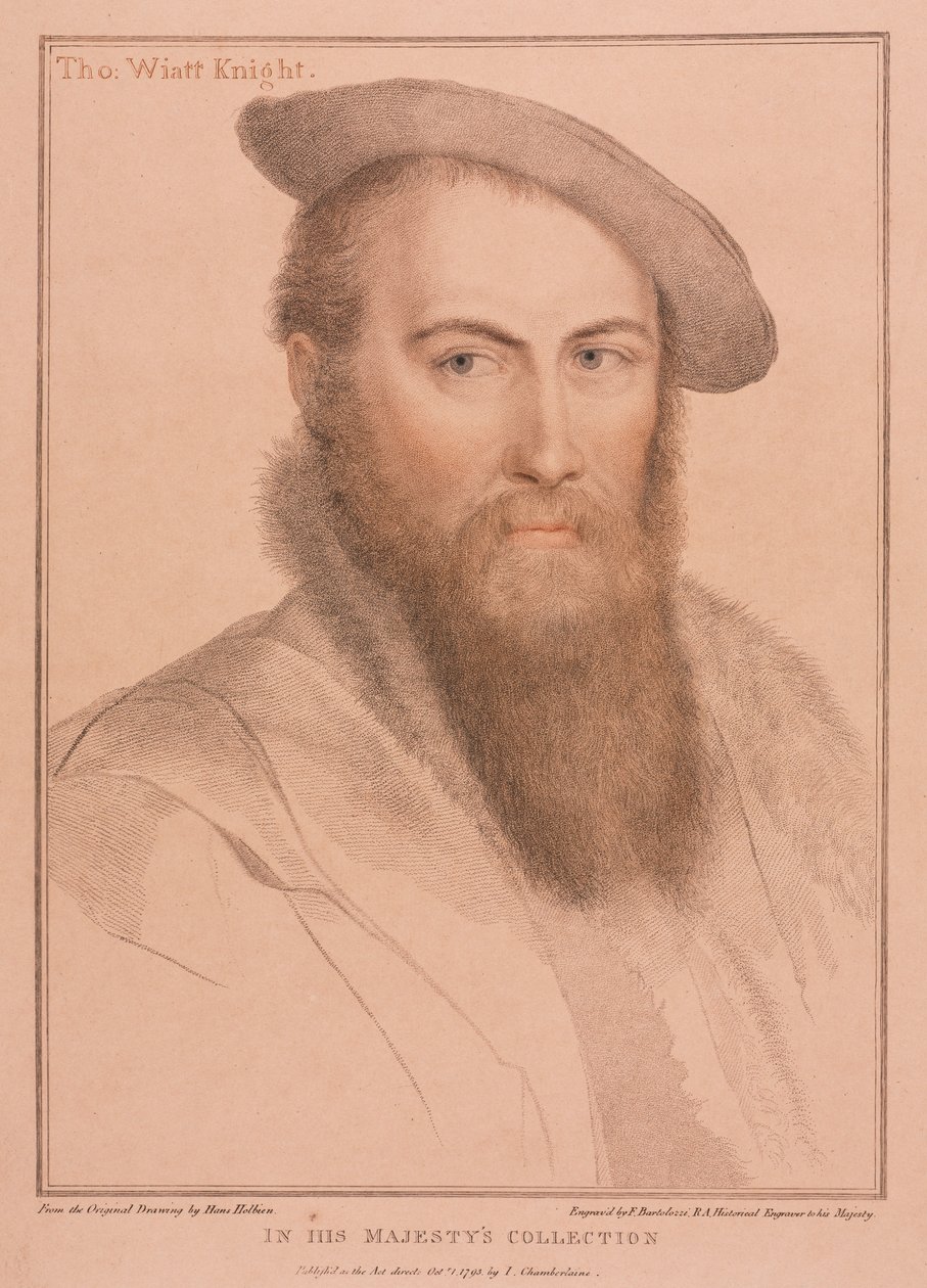 Sör Thomas Wyatt by Francesco Bartolozzi