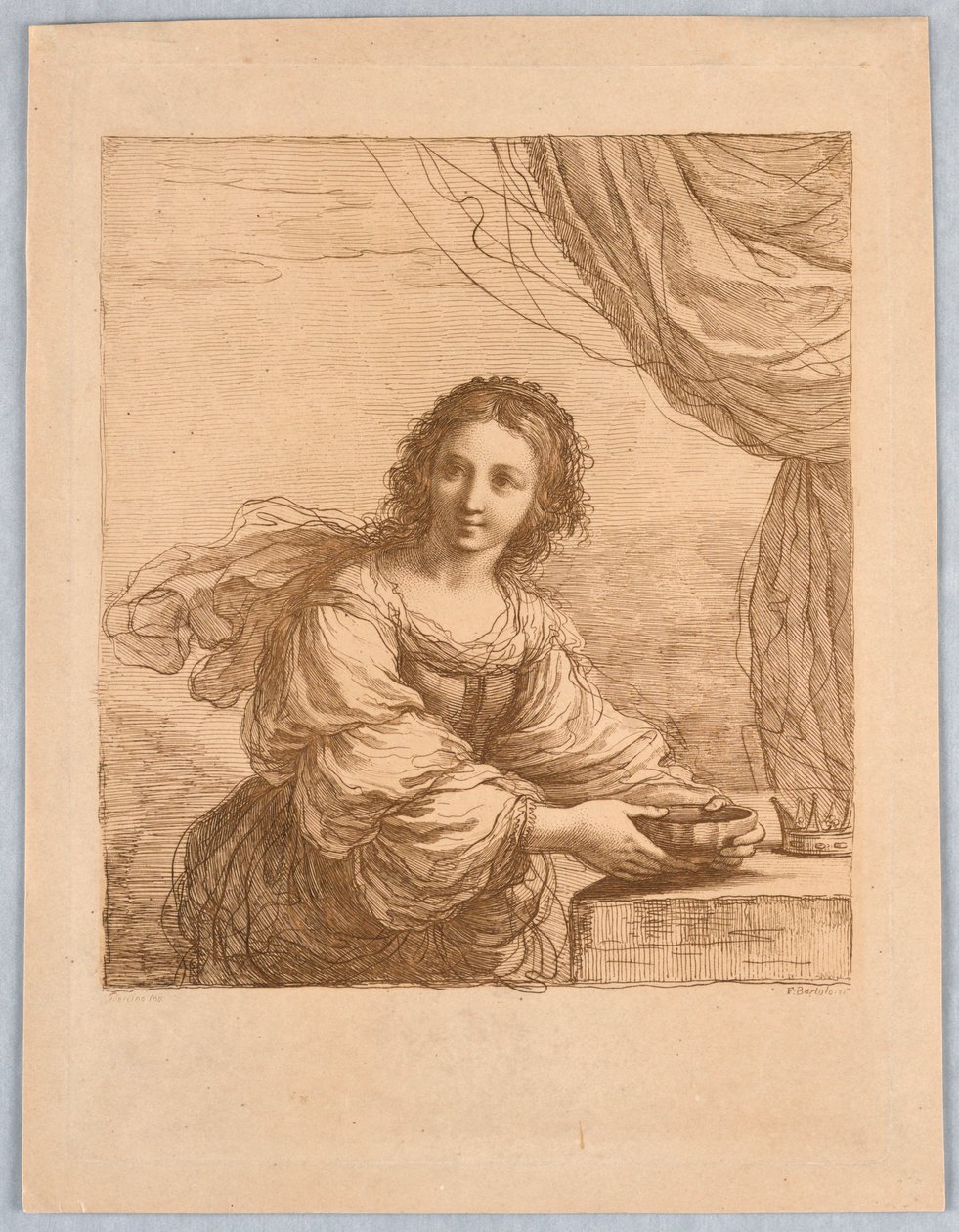 Sophonisba, Kase ile by Francesco Bartolozzi
