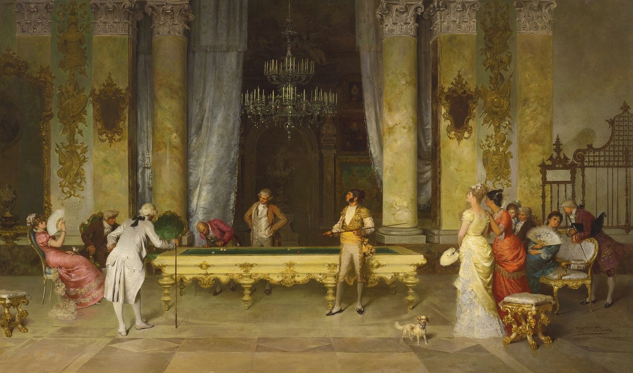 Bilardo Oyunu by Francesco Beda
