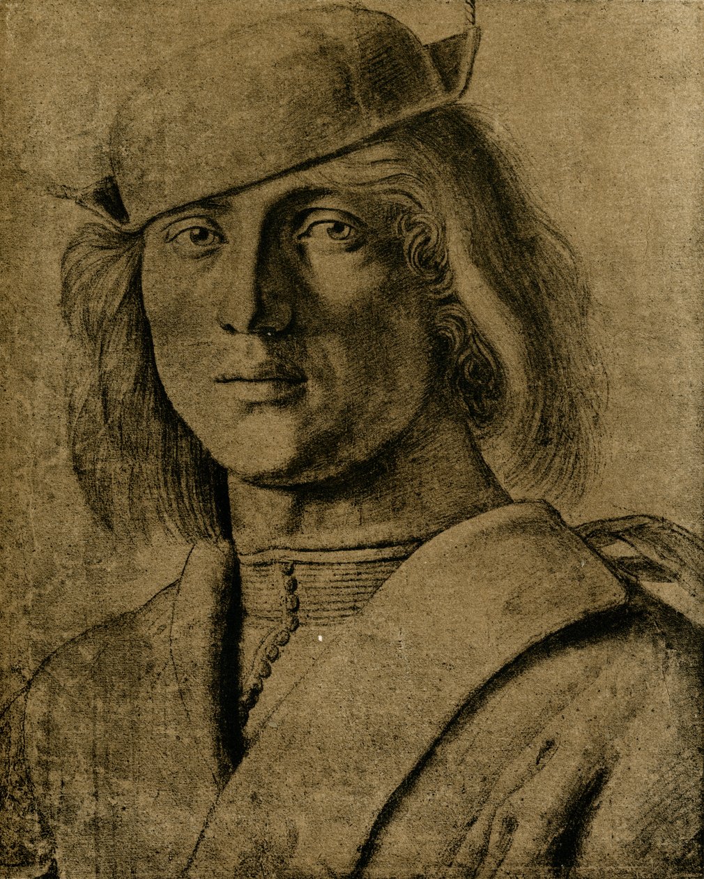genç bir adam portresi by Francesco Bonsignori