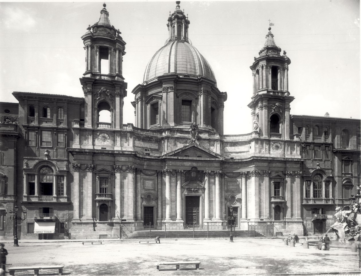 Sant Agnese Kilisesi, 1653-57 by Francesco Borromini