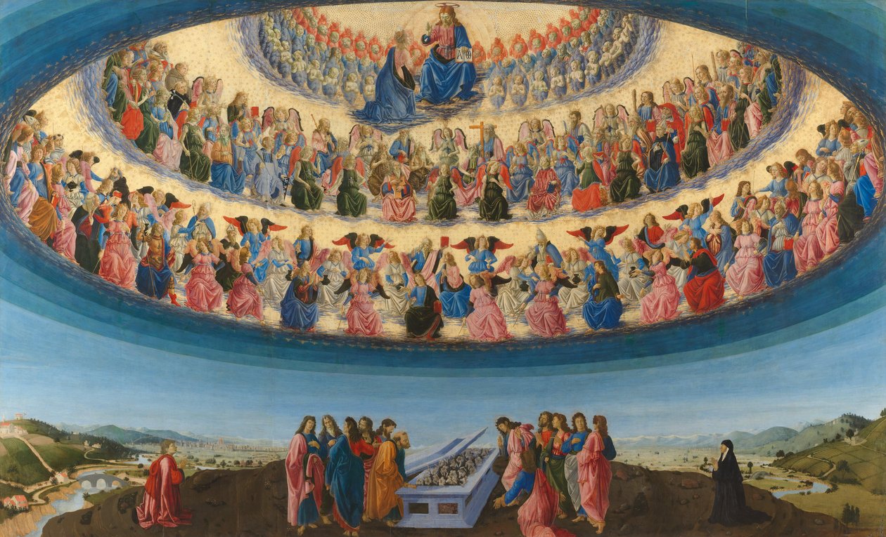 Maria Himmelfahrt by Francesco Botticini