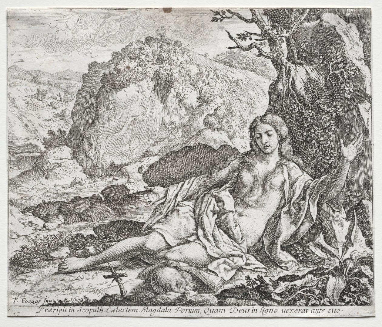 Tövbekar Magdalen, 1650. by Francesco Cozza