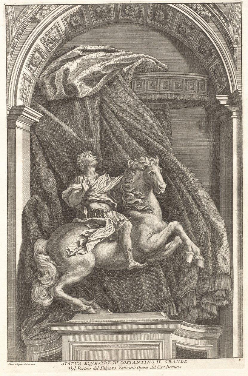 Konstantin Heykeli, 1704-1742. by Francesco Faraone Aquila