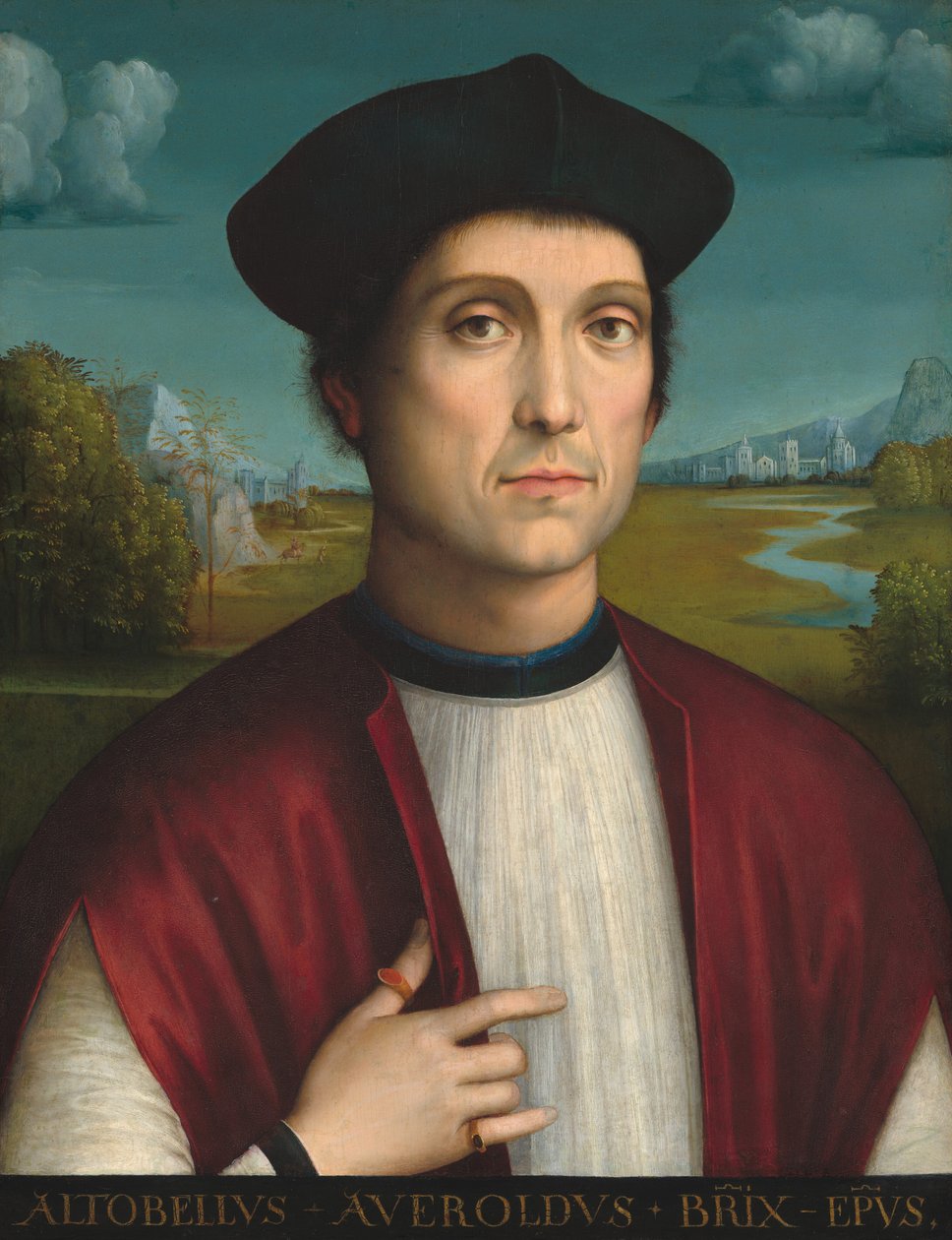 Piskopos Altobello Averoldo, c. 1505. by Francesco Francia