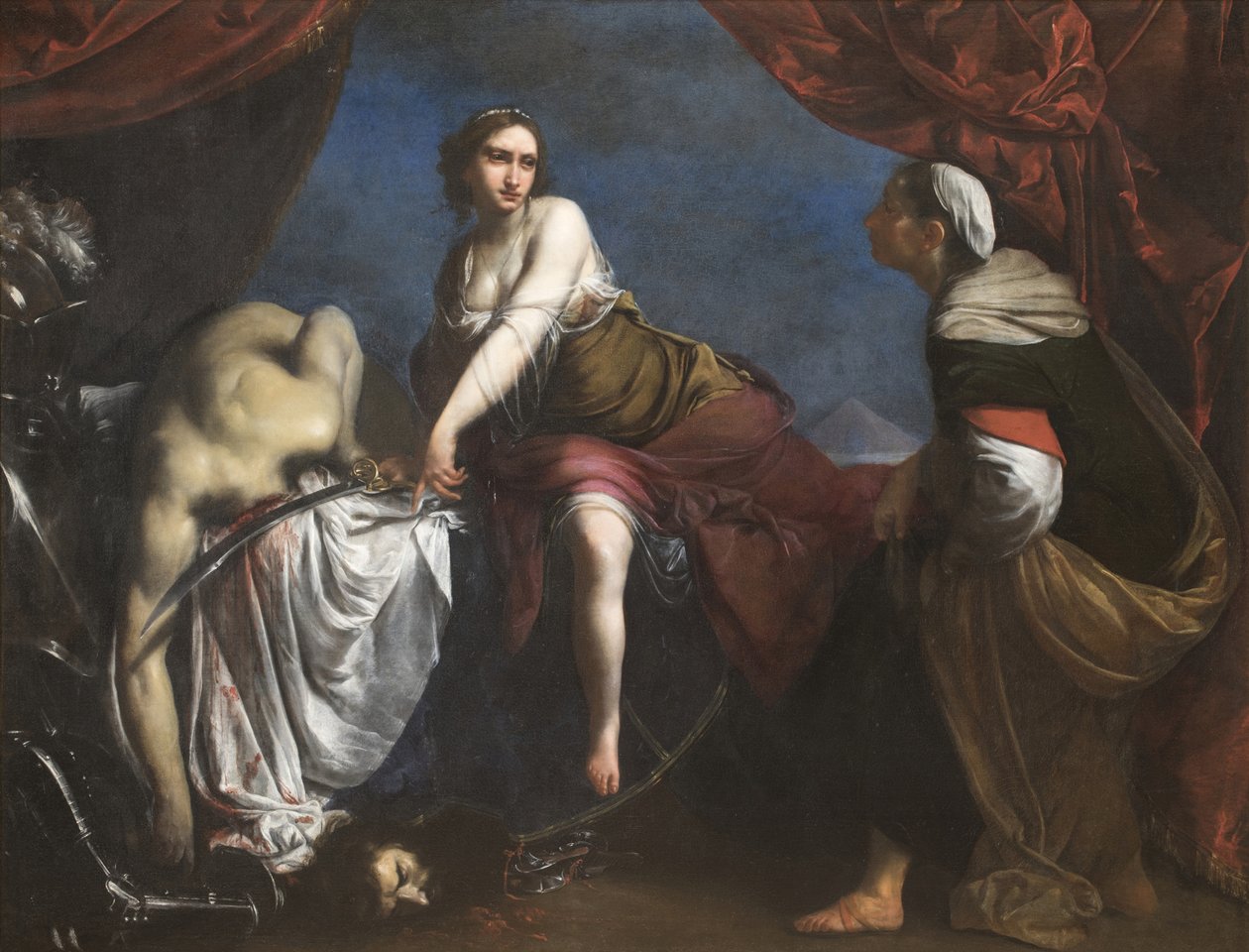Judith ve Holofernes, 1630-1635. by Francesco Furini