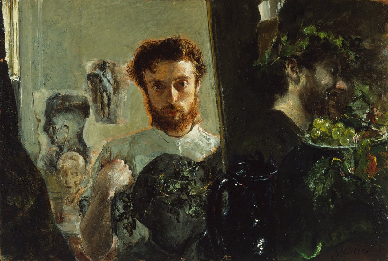 Otoportre by Francesco Giovanni Mancini