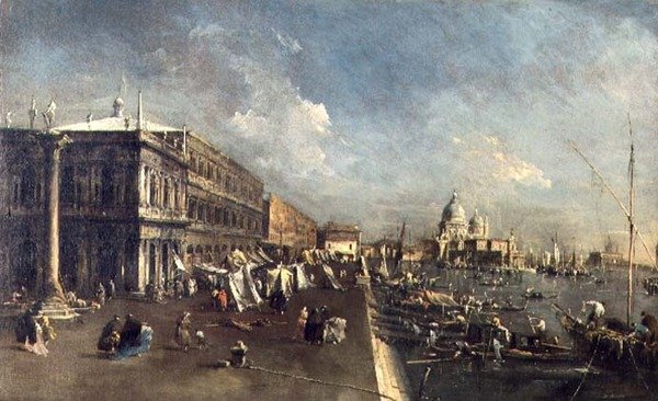 Molo, Venedik by Francesco Guardi