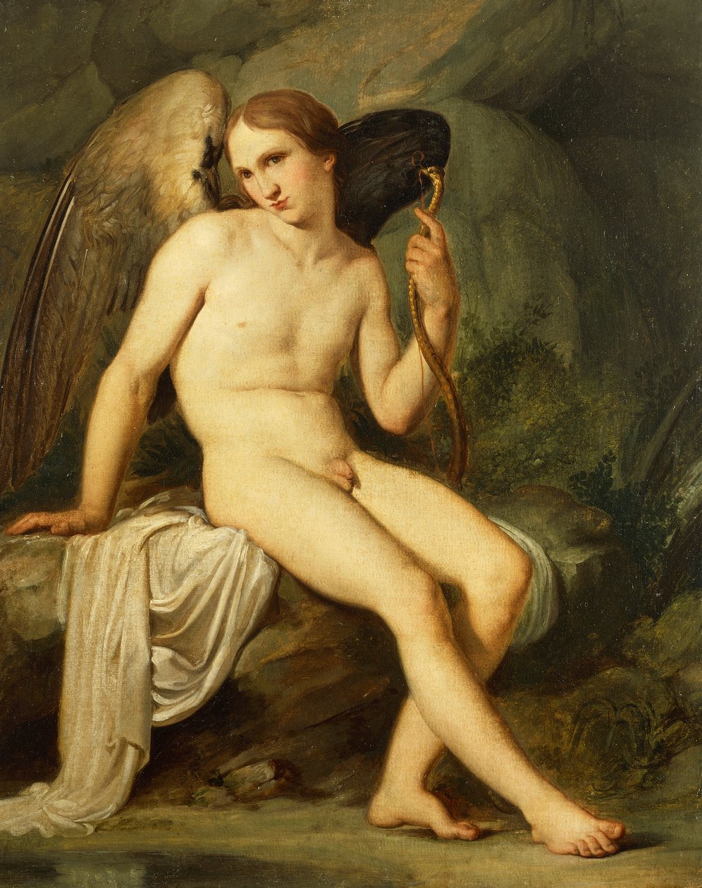 aşk tanrısı by Francesco Hayez