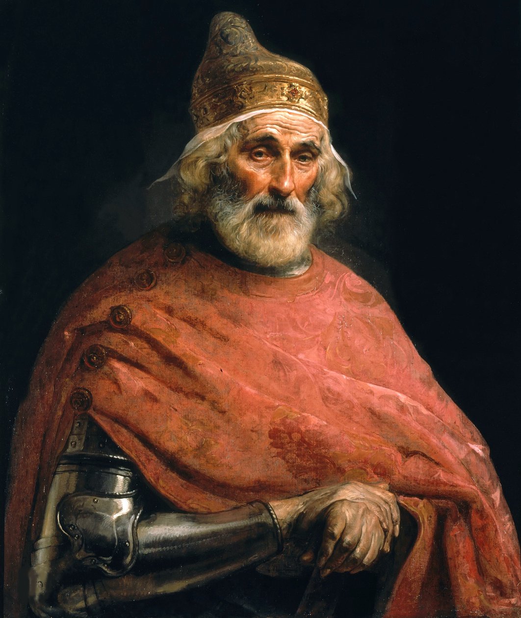 Doge Andrea Gritti, 1842. by Francesco Hayez