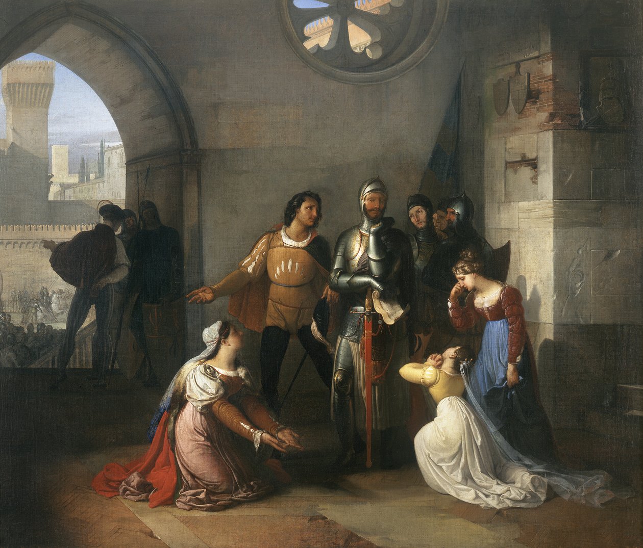 Pietro Rossi by Francesco Hayez