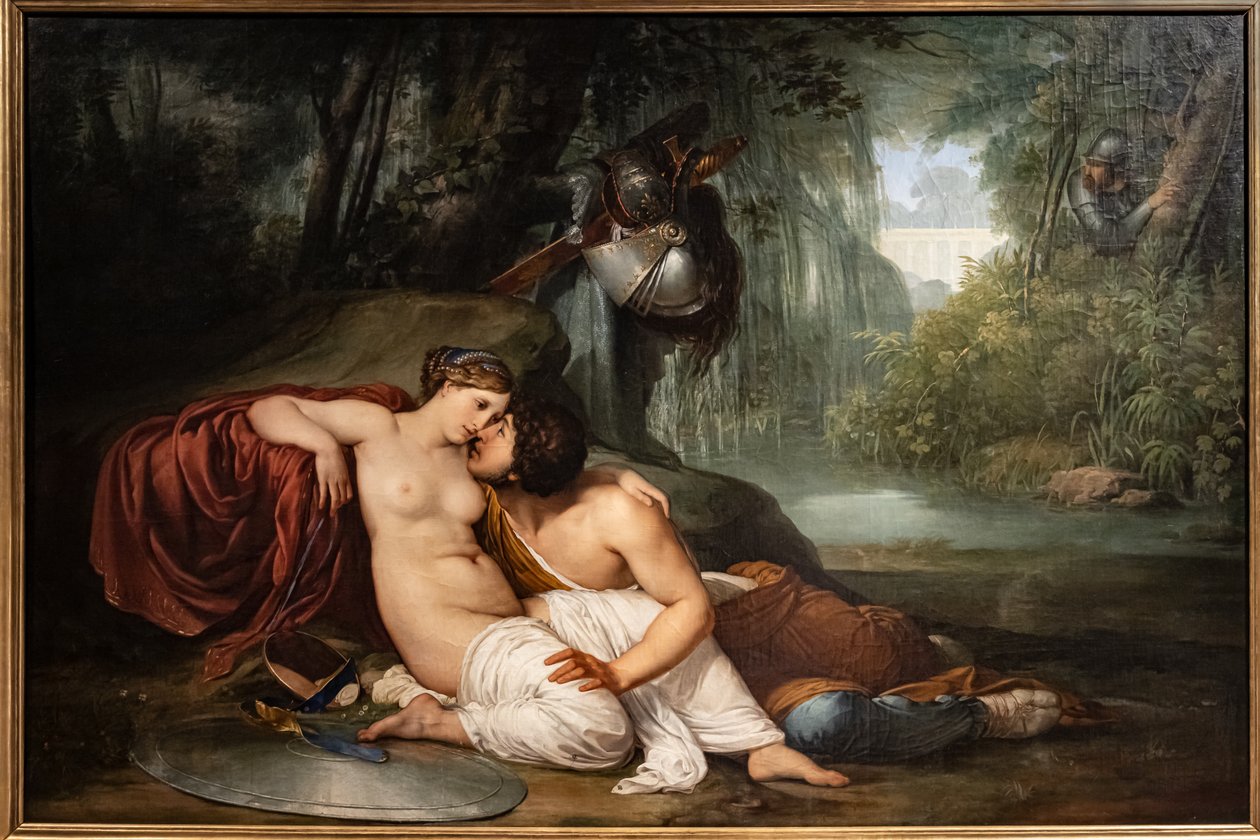 Rinaldo ve Armida by Francesco Hayez