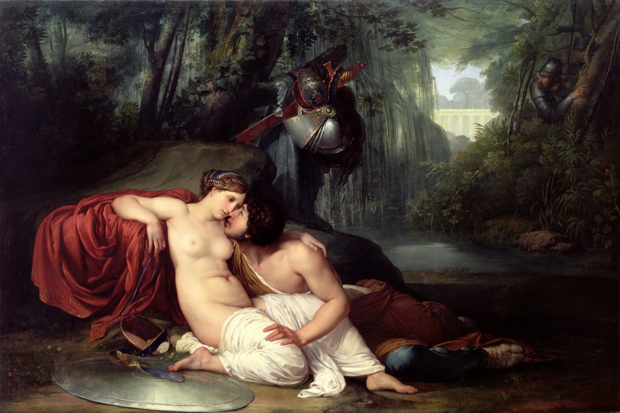 Rinaldo ve Armida by Francesco Hayez