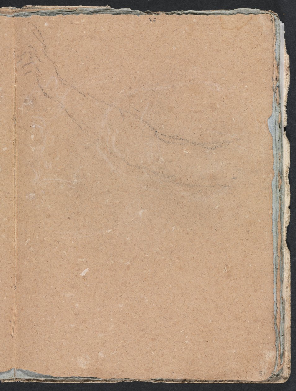 Verona Sketchbook: Arm sayfa 51, 1760. by Francesco Lorenzi