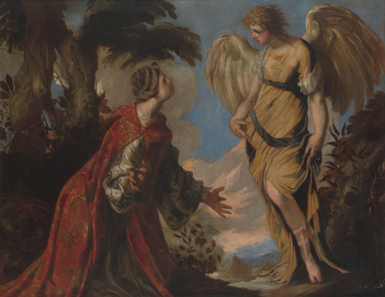Hacer ve Melek, M.Ö. 1657. by Francesco Maffei