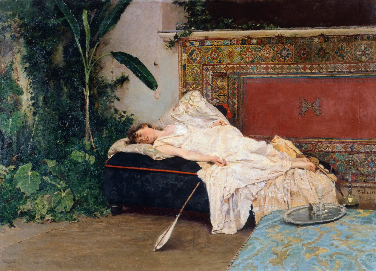 Siesta by Francesco Netti