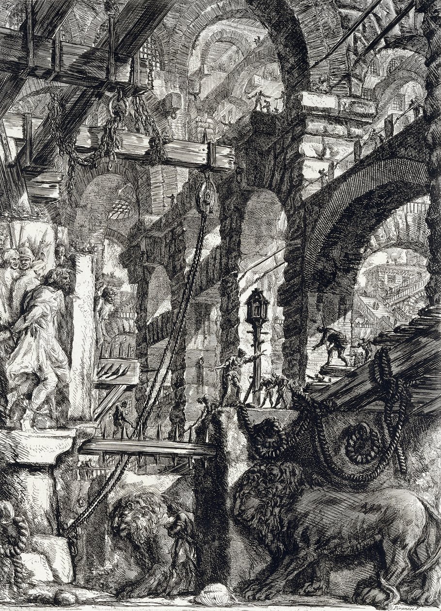 Hapishane V by Francesco Piranesi