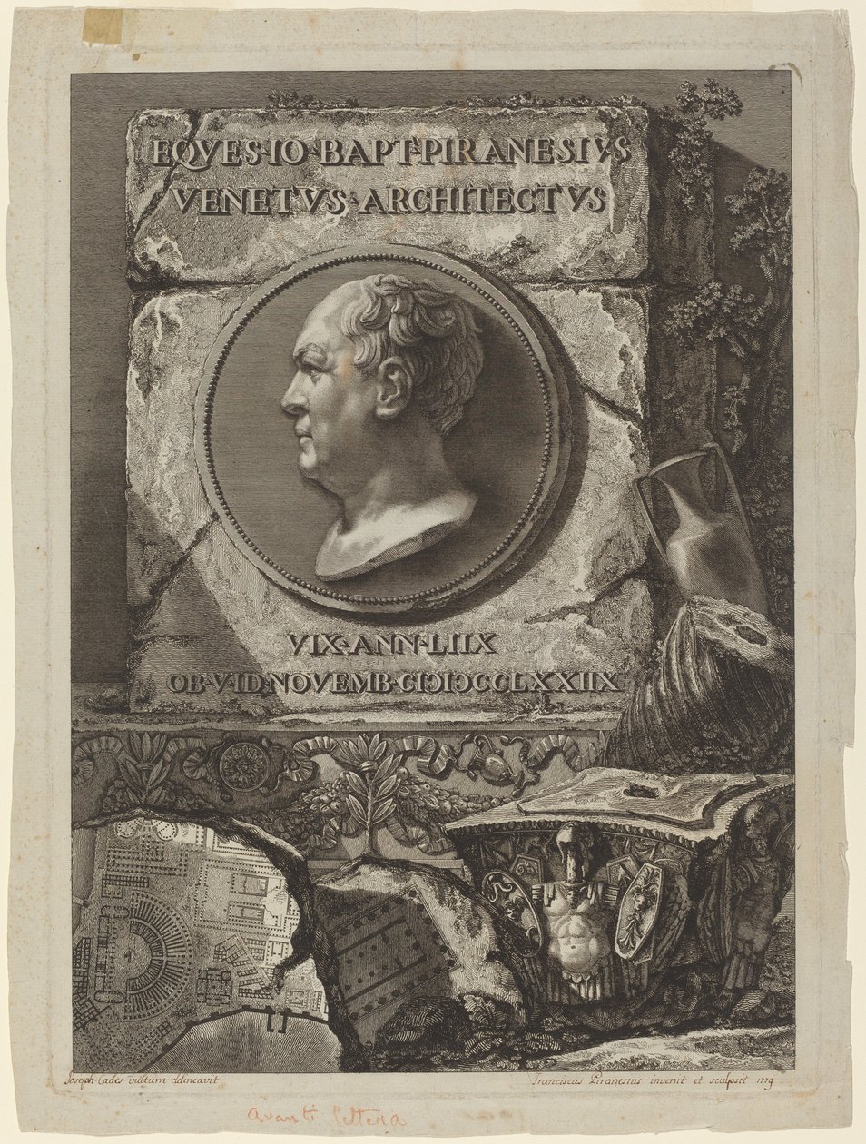 Giovanni Battista Piranesi by Francesco Piranesi