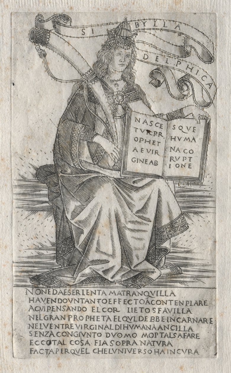 Sibyller: Delphian Sibyl, 1400