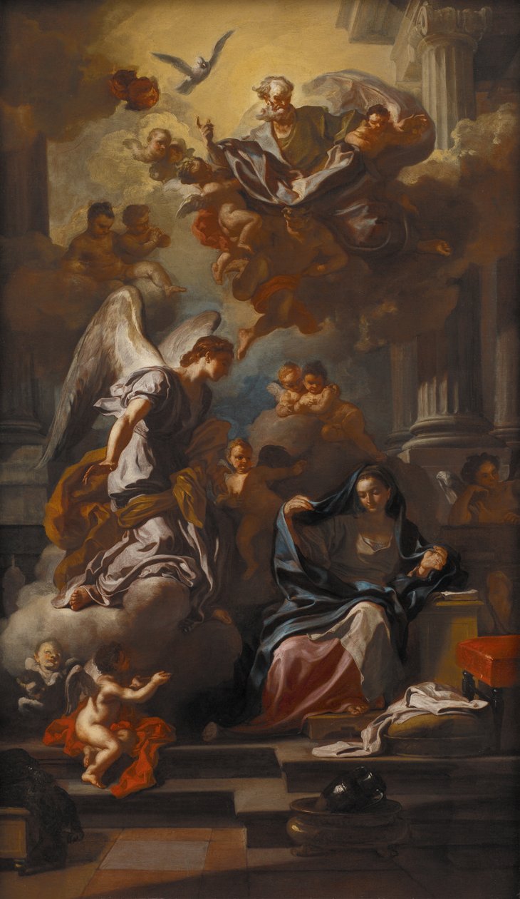 Duyuru by Francesco Solimena
