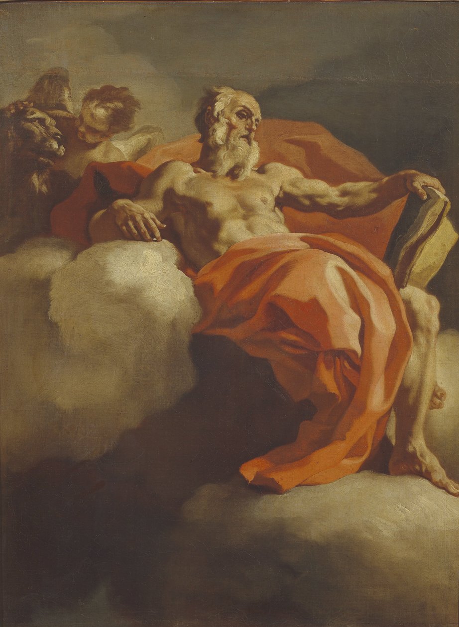 Aziz Jerome, yaklaşık 1693. by Francesco Solimena