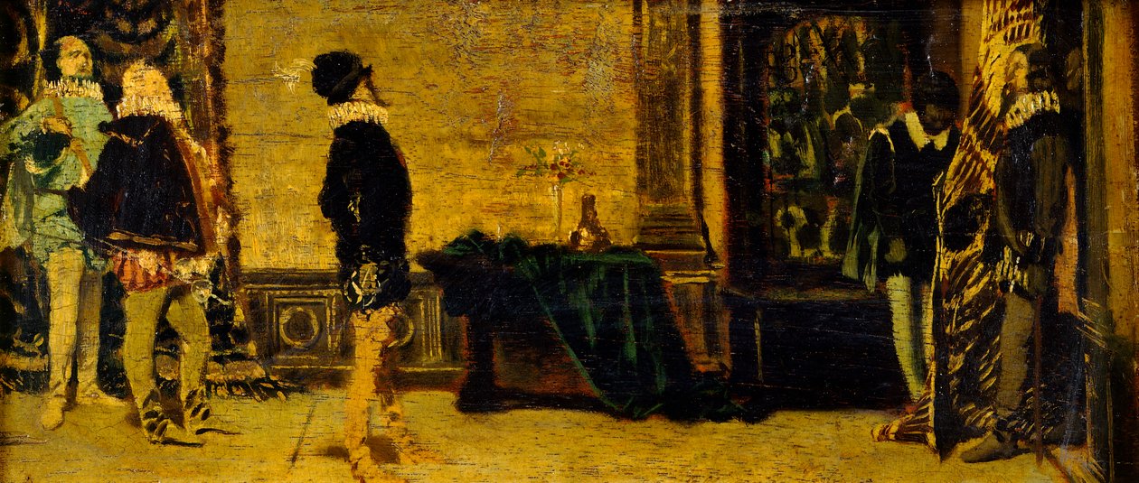 Düellodan önce (resim) by Francesco Vinea