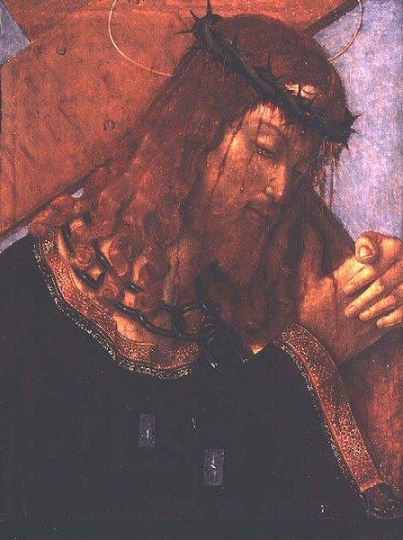 Haçı taşıyan İsa (panel) by Francesco Zaganelli di Bosio