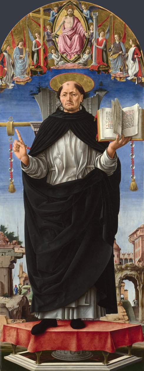 Saint Vincent Ferrer, c. 1473-1475. by Francesco del Cossa