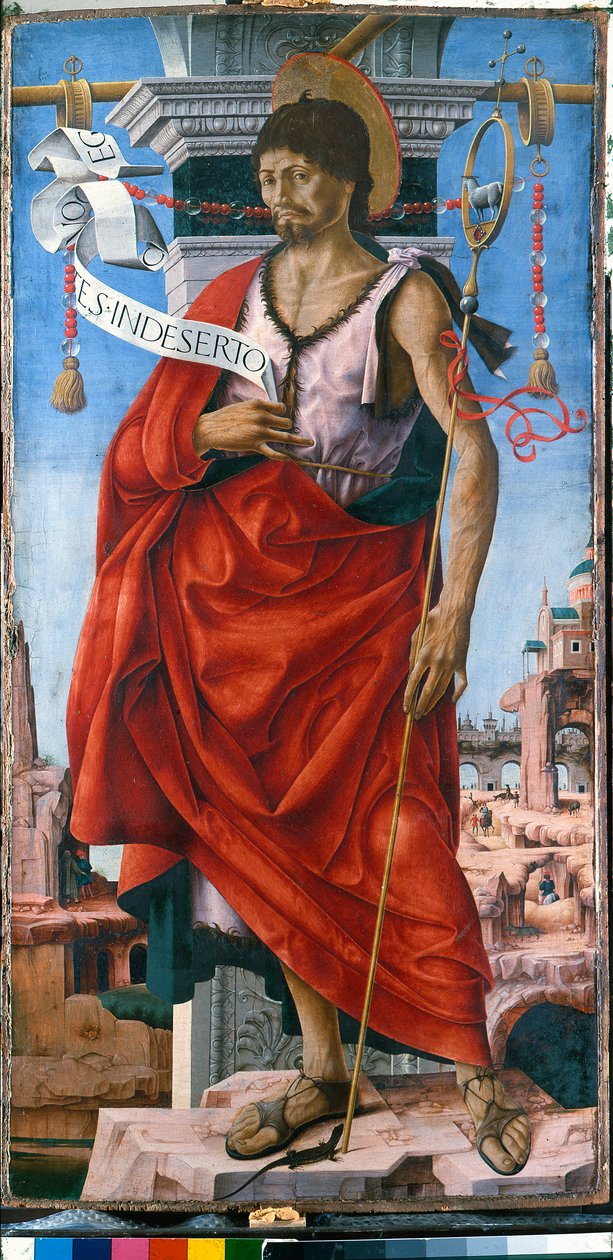 Vaftizci Yahya by Francesco del Cossa