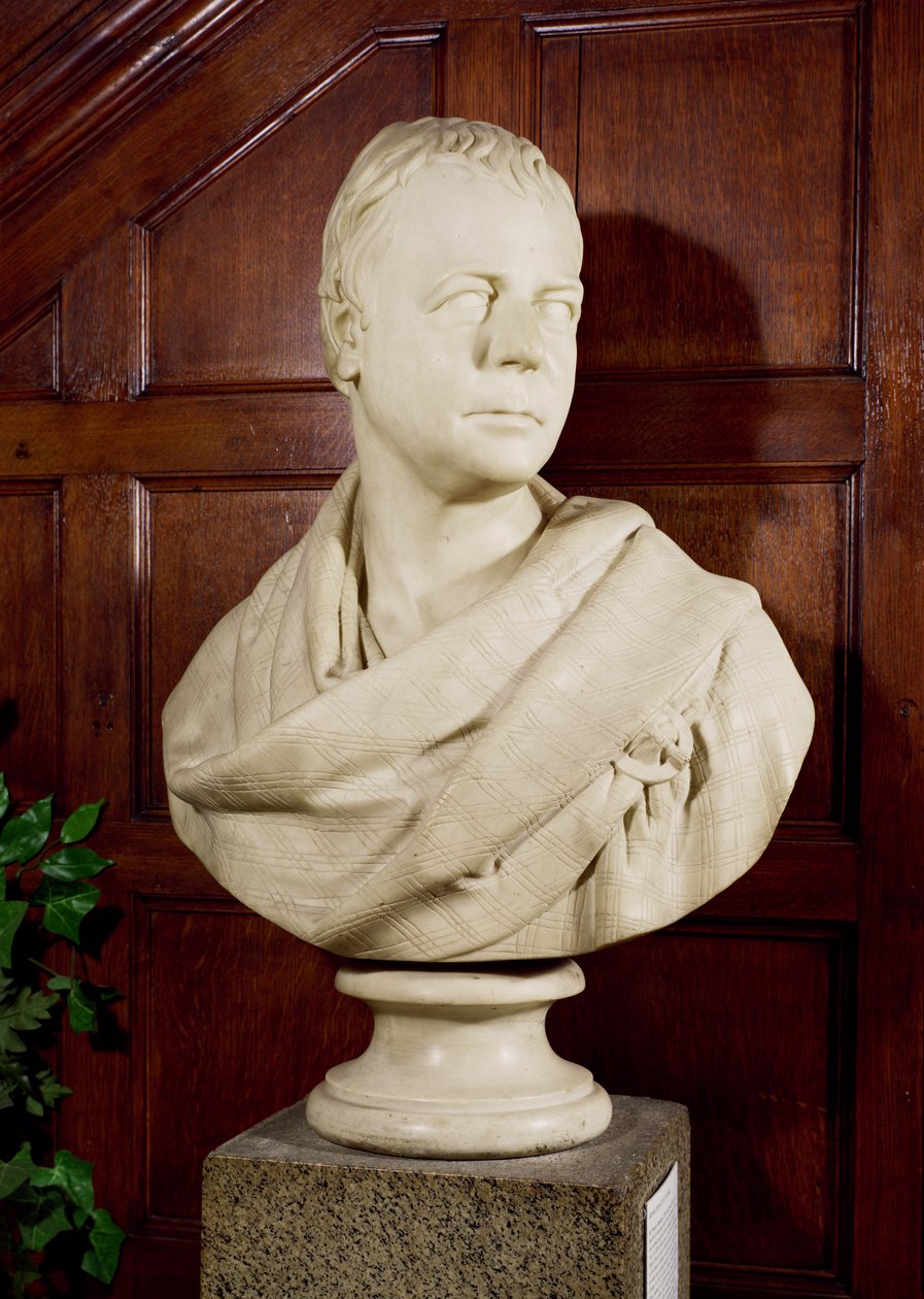 Sir Walter Scott (1771-1832) (mermer) by Francis Legatt Chantrey