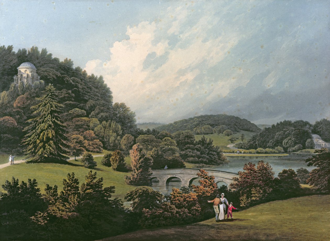 Stourhead by Francis Nicholson