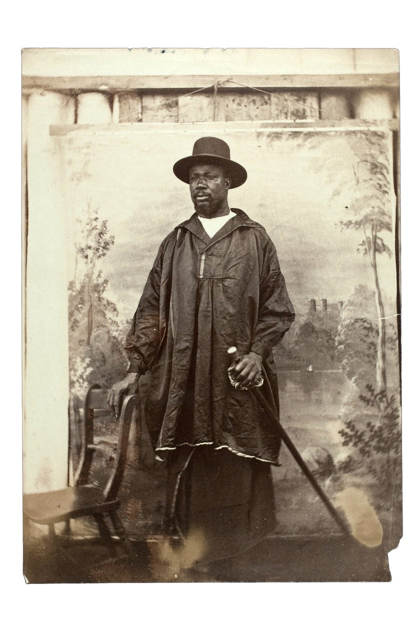 King of Brass, Nijerya, 1875 dolayları (albüm baskısı) by Francis W. Joaque