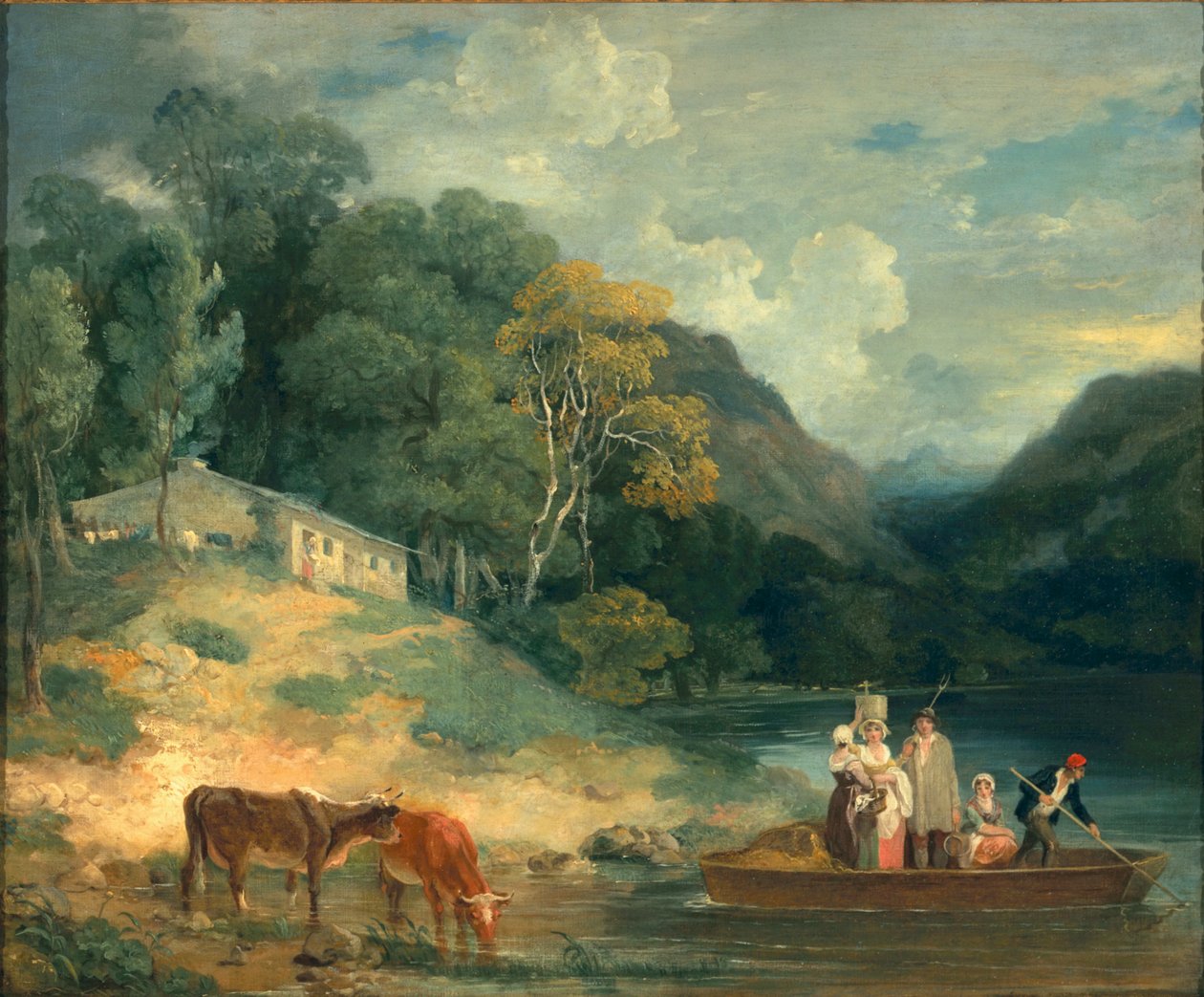Feribot, c.1790 by Francis Wheatley
