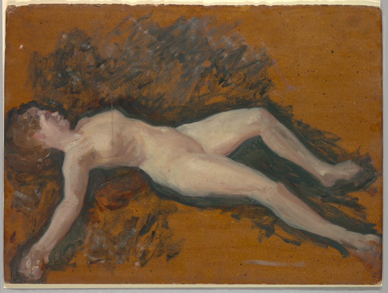 kadın çıplak by Francis Augustus Lathrop