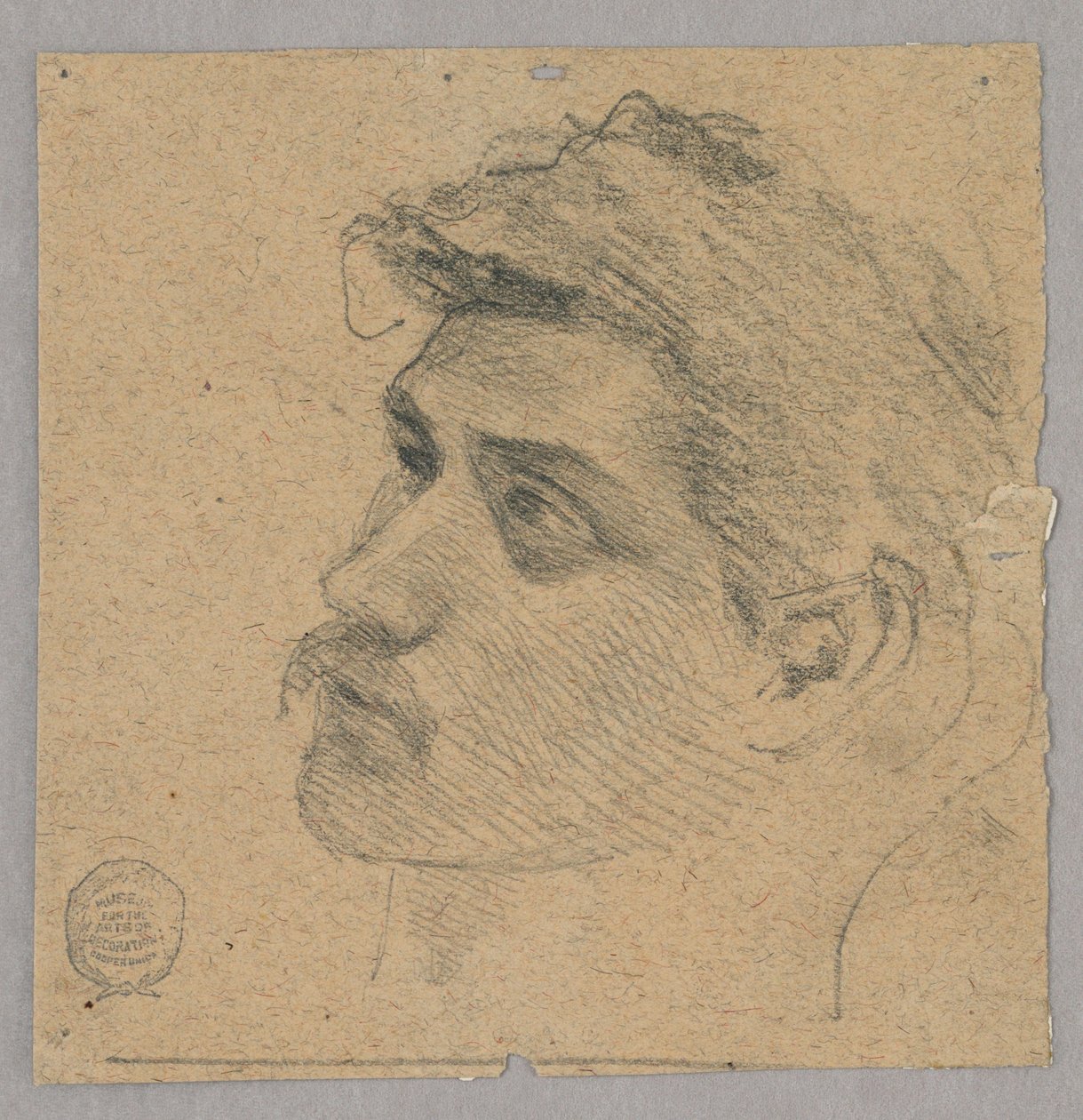 Bir Adamın Başı by Francis Augustus Lathrop