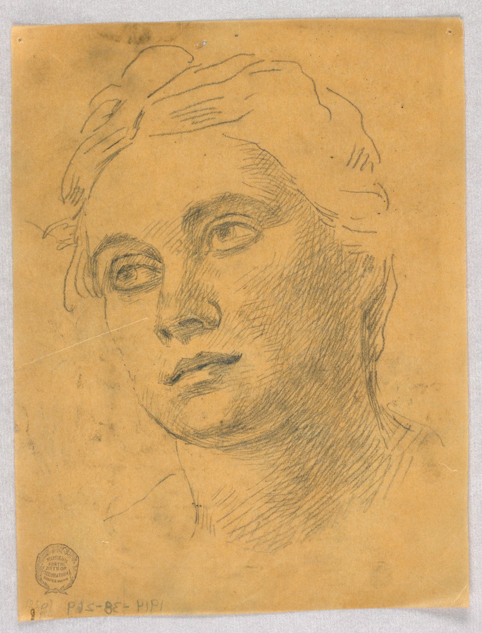 Bir Kadının Başı by Francis Augustus Lathrop