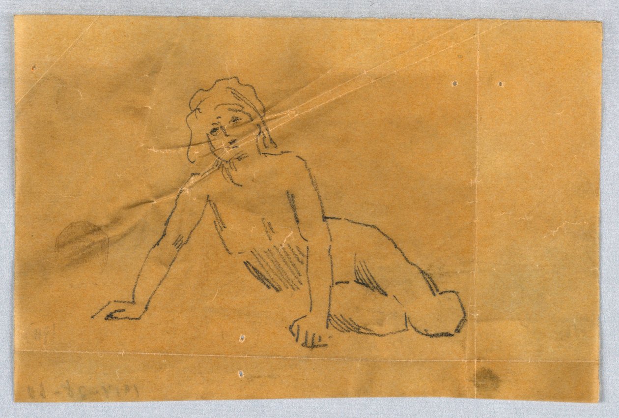 Putto için Kroki by Francis Augustus Lathrop
