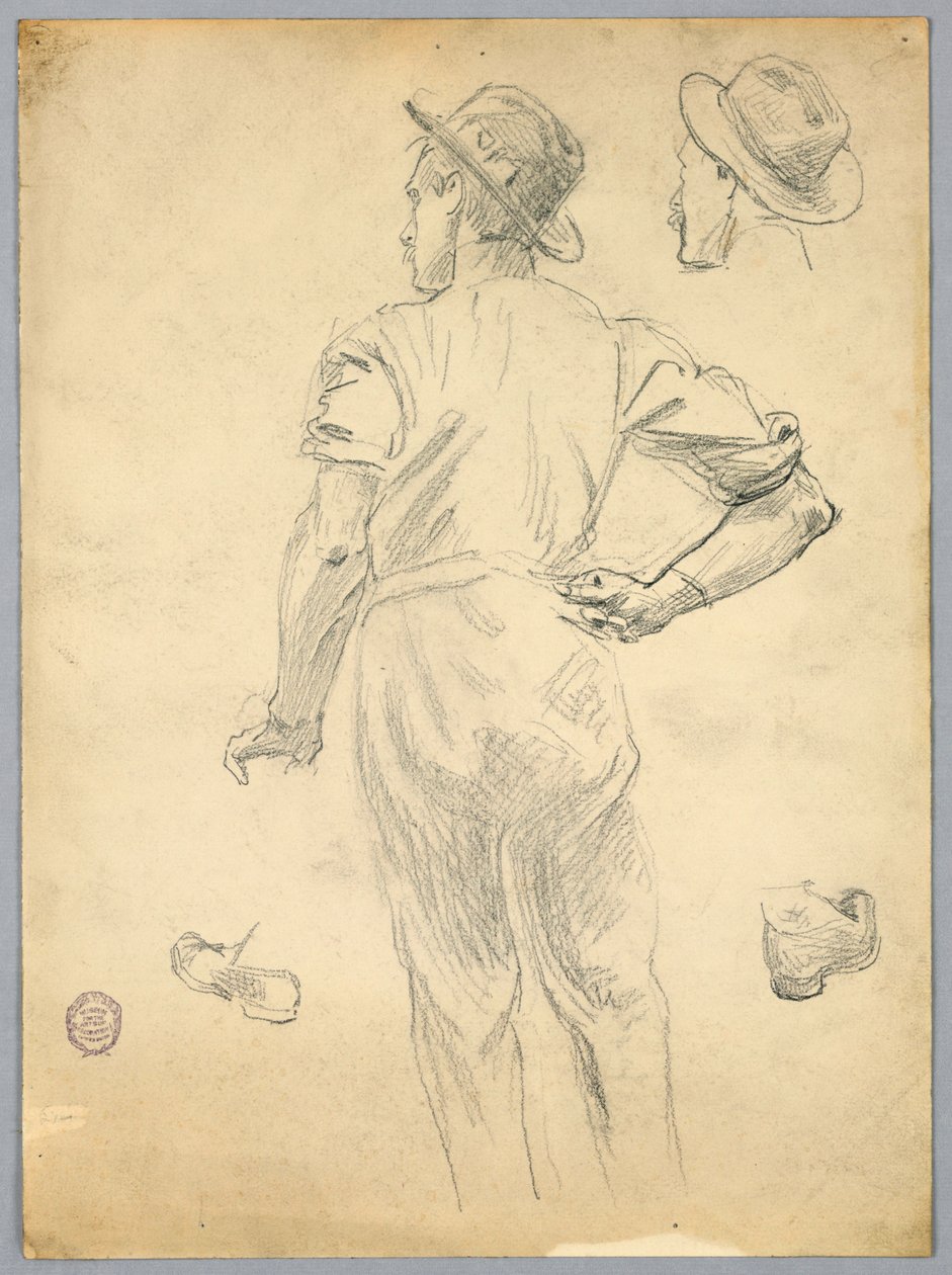 Bir Adamın Kroki by Francis Augustus Lathrop
